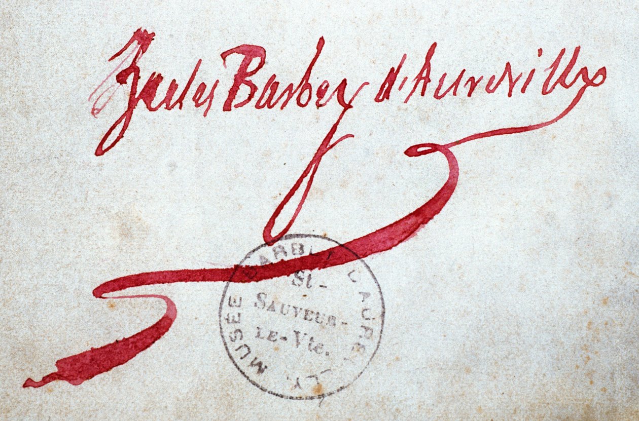 Channel N * 087、Musee de St Sauveur le Viscount、署名by Jules Barbey dAurevilly（1808-1889） 作： 不明