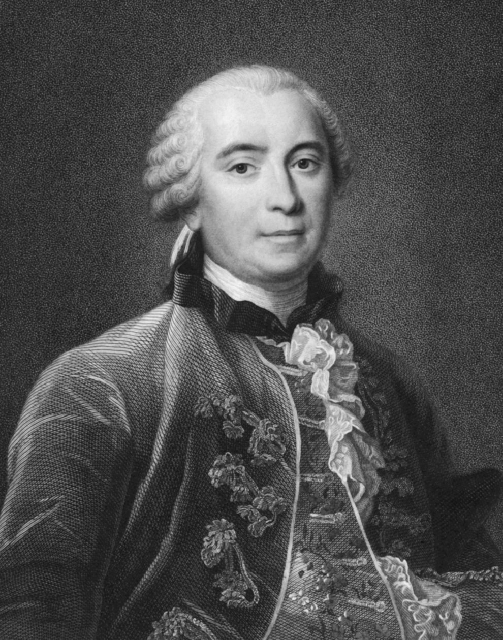 伯爵夫人の肖像、パリ、フランス、c.1750 作： 不明