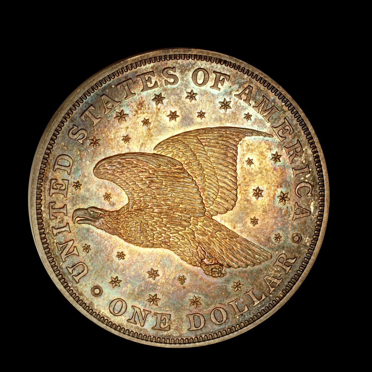 シルバーパターン1ドル硬貨、アメリカ、アンドリュージャクソン大統領、1837-1841 AD 作： 不明