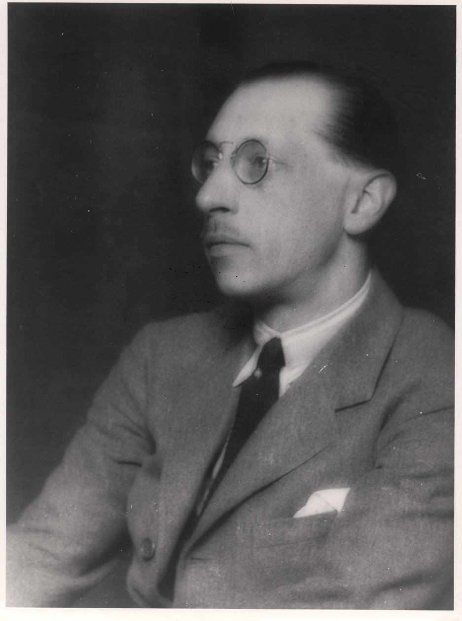 イゴール・ストラヴィンスキー（1882-1971） 作： フランスの写真家