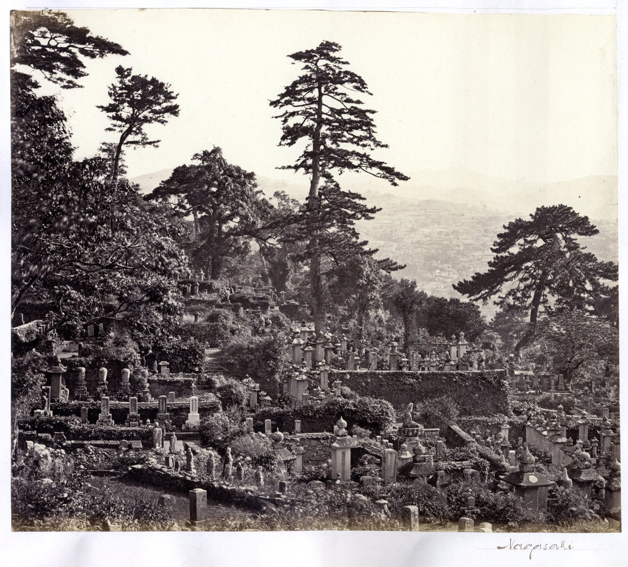 1865年の長崎市（日本） 作： 不明
