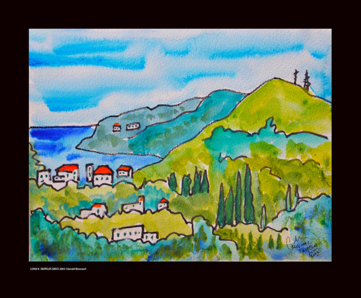 22908  N -SKOPELOS GRECE 2004？ 作： 不明