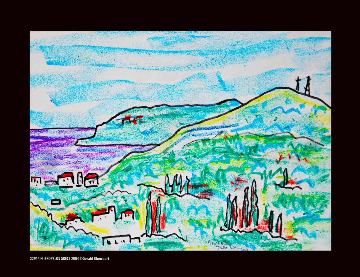 22914  N -SKOPELOS GRECE 2004？ 作： 不明