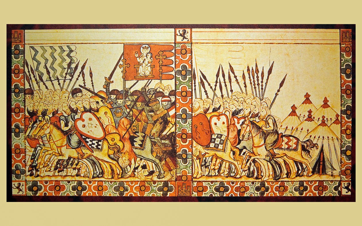 13世紀のムーア人とクリスチャンの間の戦い 作： 不明