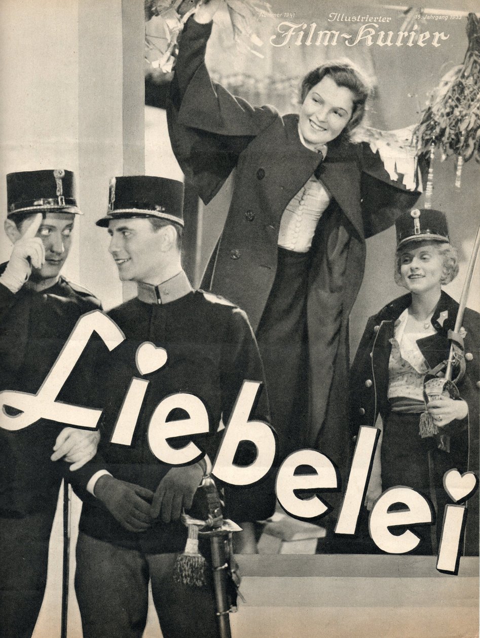リーベライのポスター、1933 作： 不明