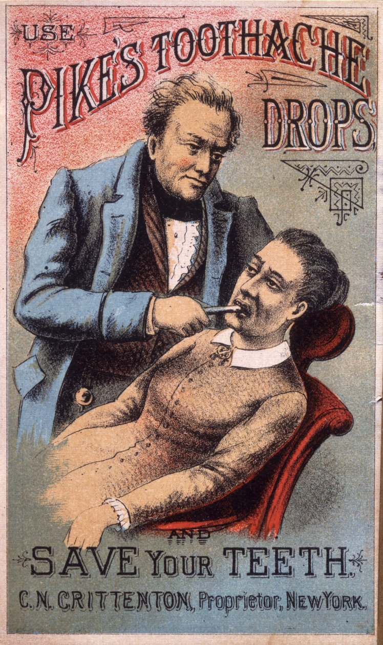 パイクス歯痛ドロップを使用して、あなたの歯を救います。 CN Crittenton、Proprietor、NY、（lithograph [trade card]） 作： アメリカの学校