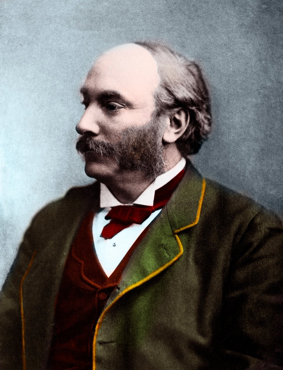 ジョンウィリアムストラット3世男爵レイリー（1842-1919）の肖像 作： 英語の写真家