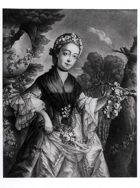 エリザベス・チャドリー（1720-88）ブリストル伯爵夫人とキングストン公爵夫人 作： 英語学校