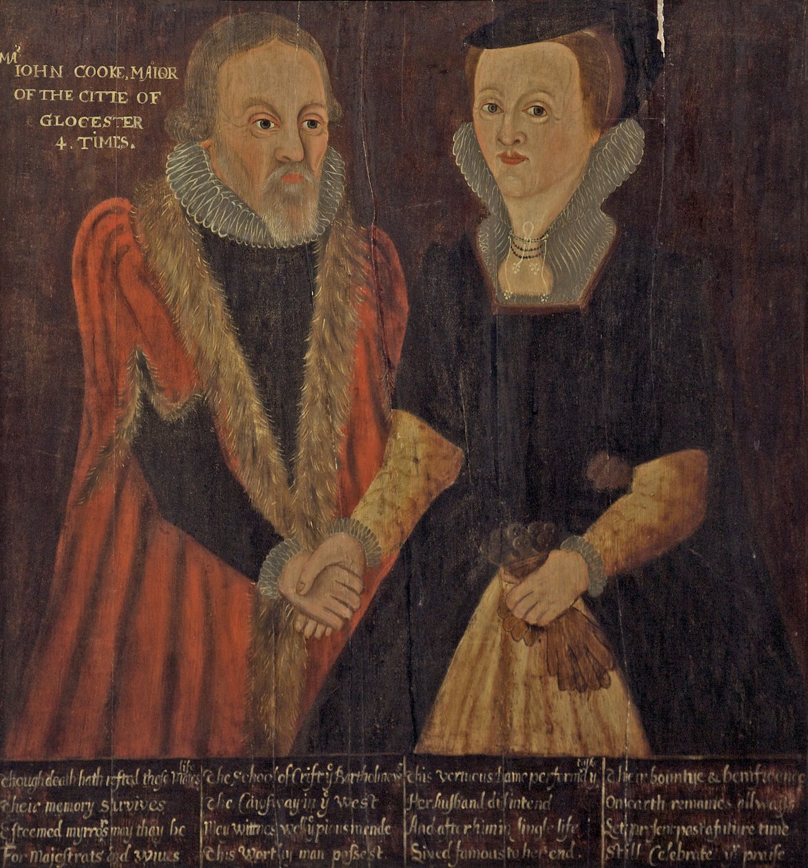 ジョンとジョーンクック、1605年頃 作： 英語学校