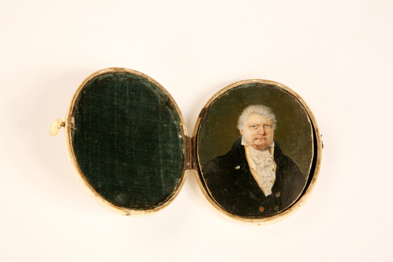 1812年、チェルトナム劇場の管理者であるジョンボレスワトソンの肖像 作： 英語学校
