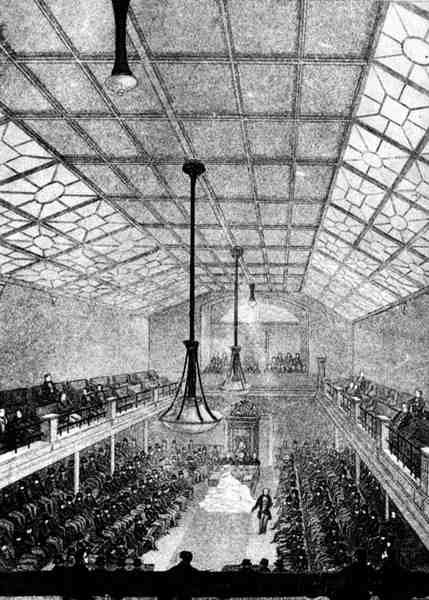 トーマス・ダンコム（1796-1871）議会に請願書を提出、1842 作： 英語学校