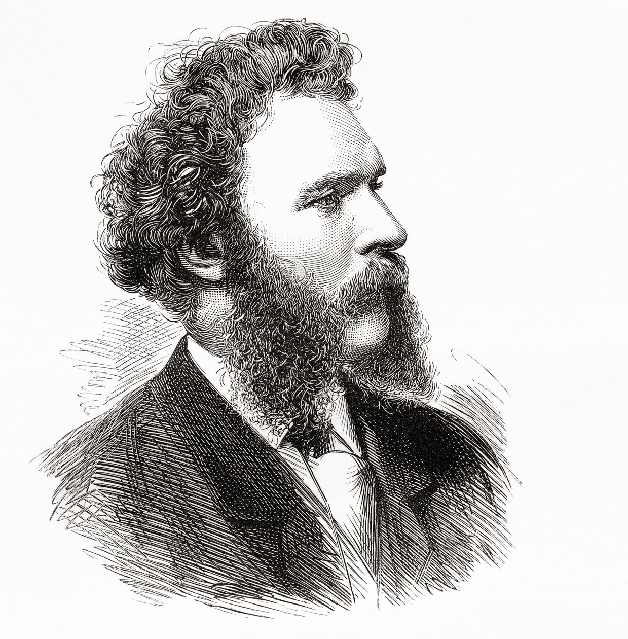 1878年に出版されたアート誌のトーマスフェード 作： 英語学校