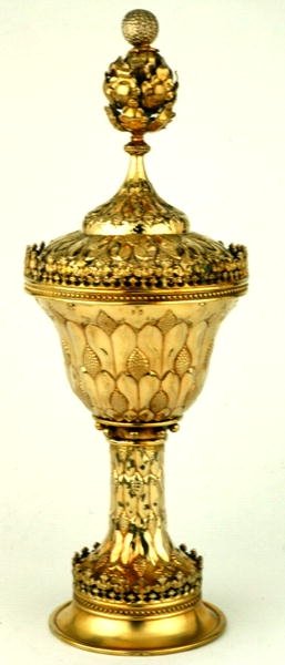 Wardens Grace Cup、c.1480（シルバーゴールド）（355576も参照） 作： 英語学校
