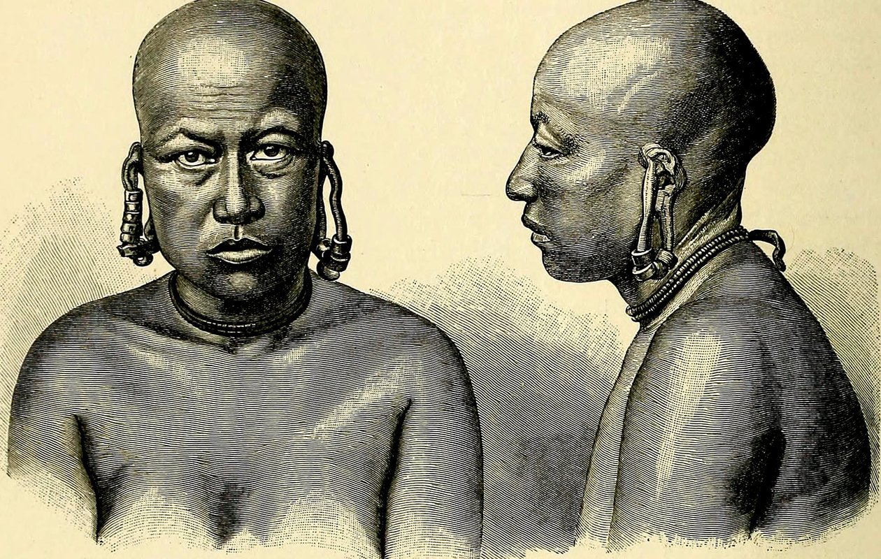 アンコライト諸島の女、1896年 作： 英語学校