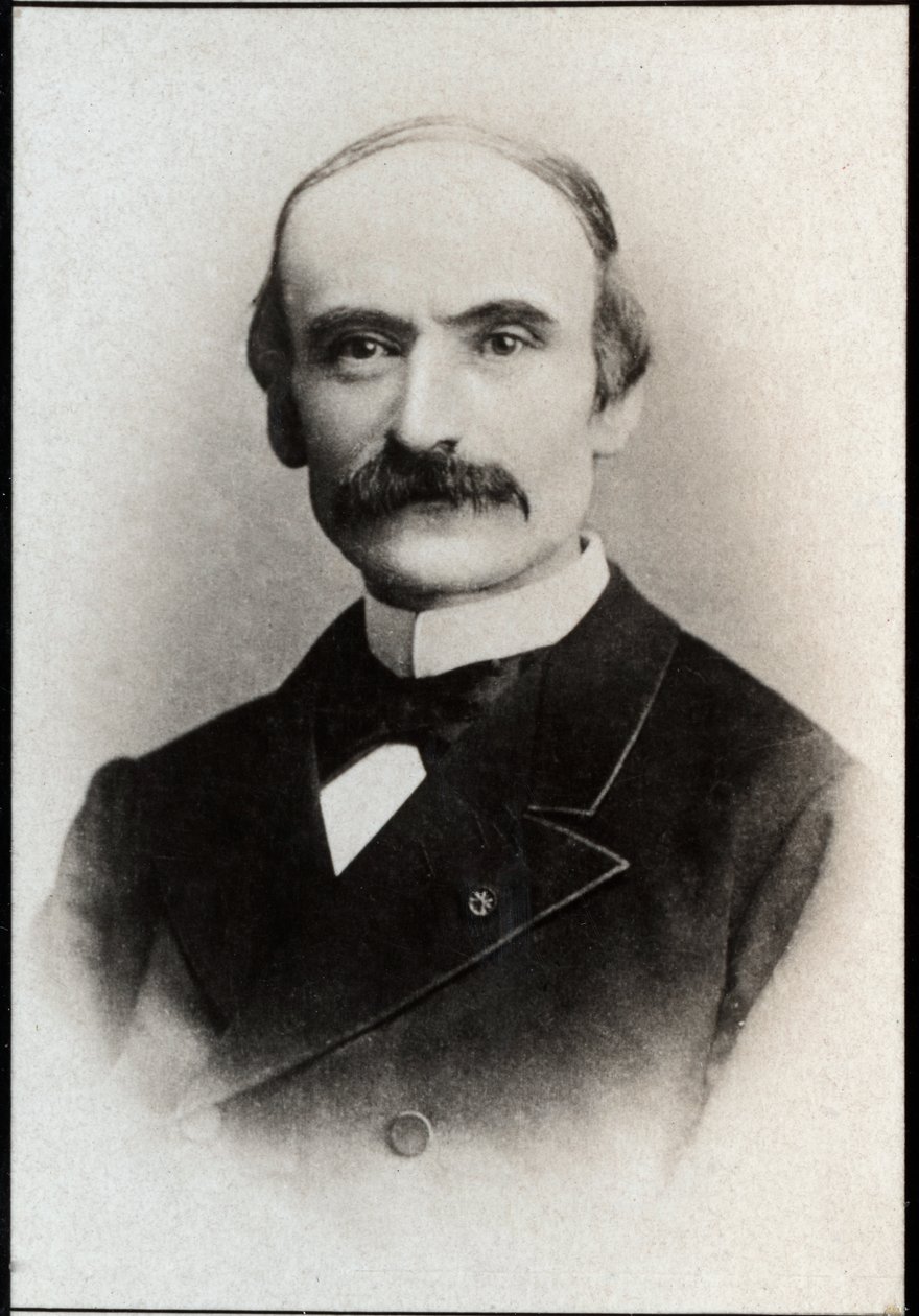 フランス人技術者で政治家のアルフレッドピカール（1844-1913）の肖像。 作： フランスの写真家