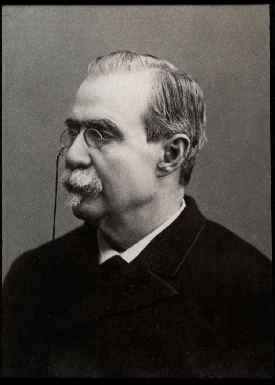 アントニオカノーヴァスデルカスティーヨ（1828〜1897年）、スペインの政治家、歴史家の肖像。 作： フランスの写真家