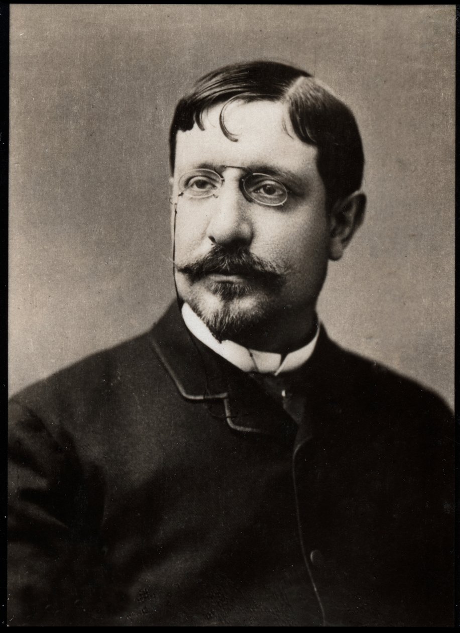 ベンジャミンコンスタント（1845-1902）、フランスの画家、エッチャーの肖像。 作： フランスの写真家