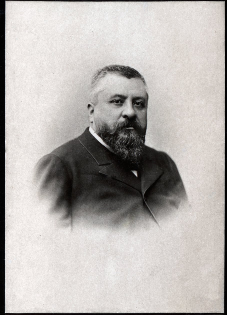 フランスの政治家、シャルル・アレクサンドル・デュピュイ（1851-1923）の肖像。 作： フランスの写真家