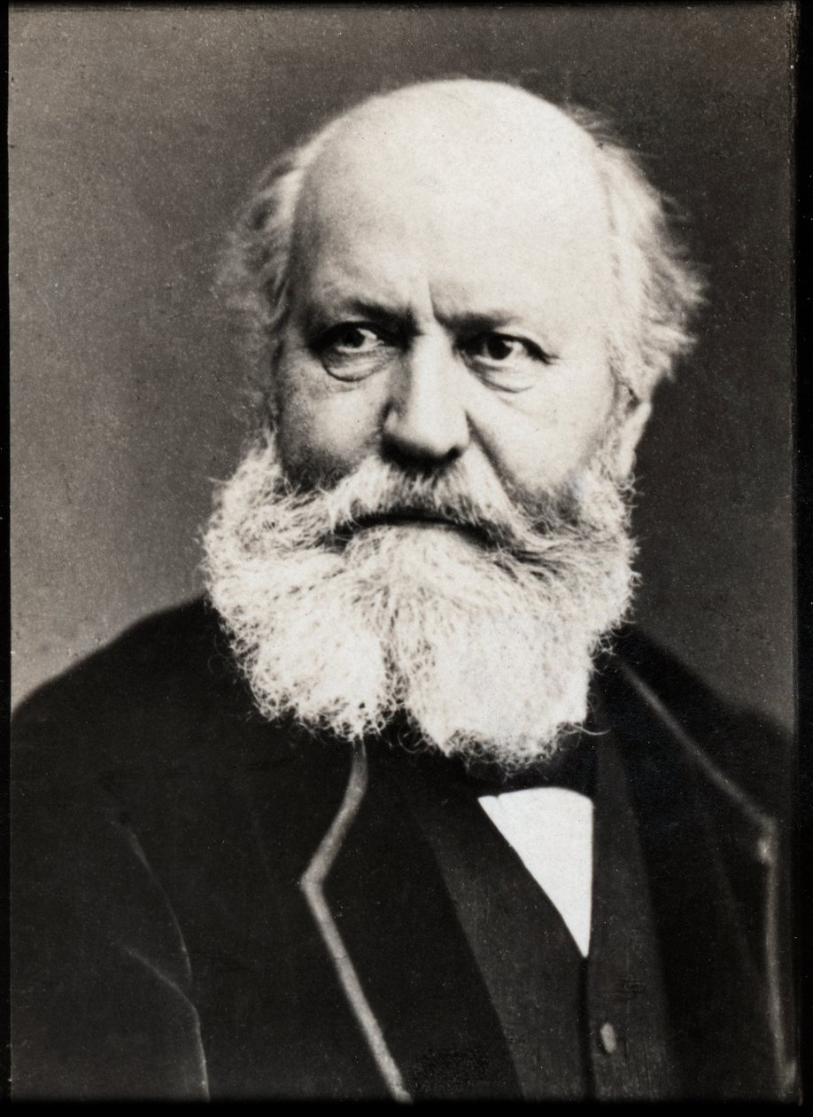 フランスの作曲家シャルル・グノー（1818-1893）の肖像。 作： フランスの写真家