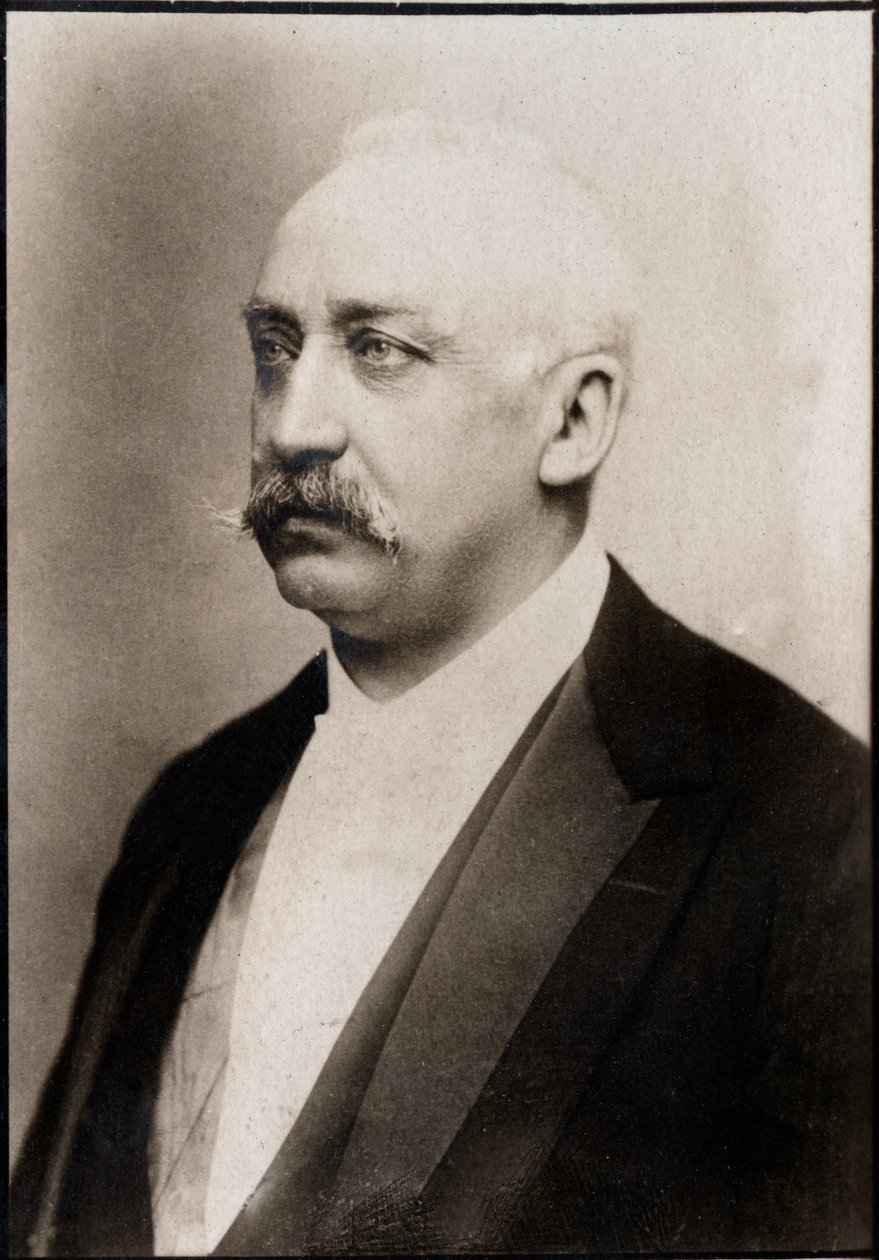 フランスの政治家、フェリックスフォール（1841-1899）の肖像。 作： フランスの写真家