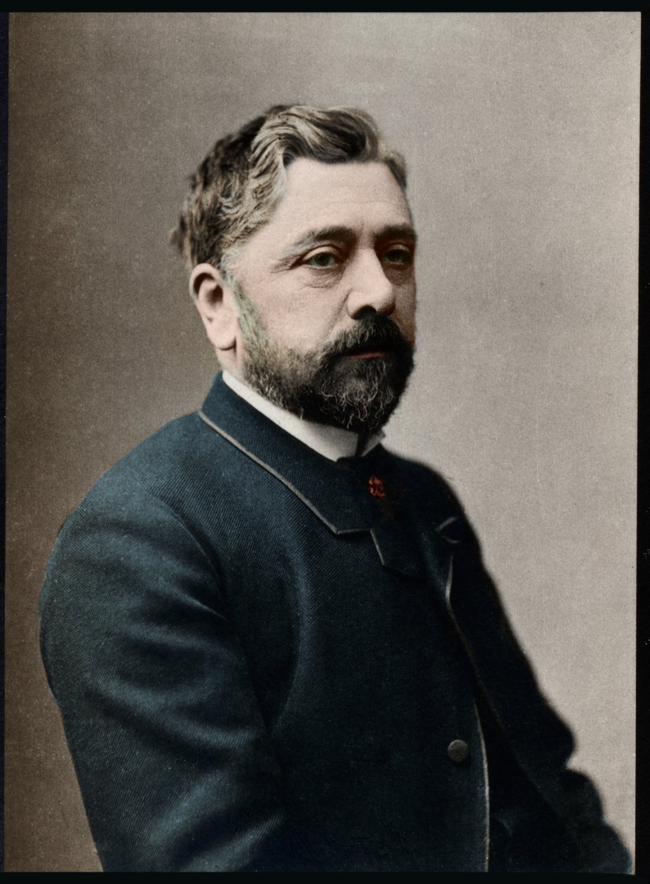 フランスのエンジニア、ギュスターヴエッフェル（1832-1923）の肖像。 作： フランスの写真家