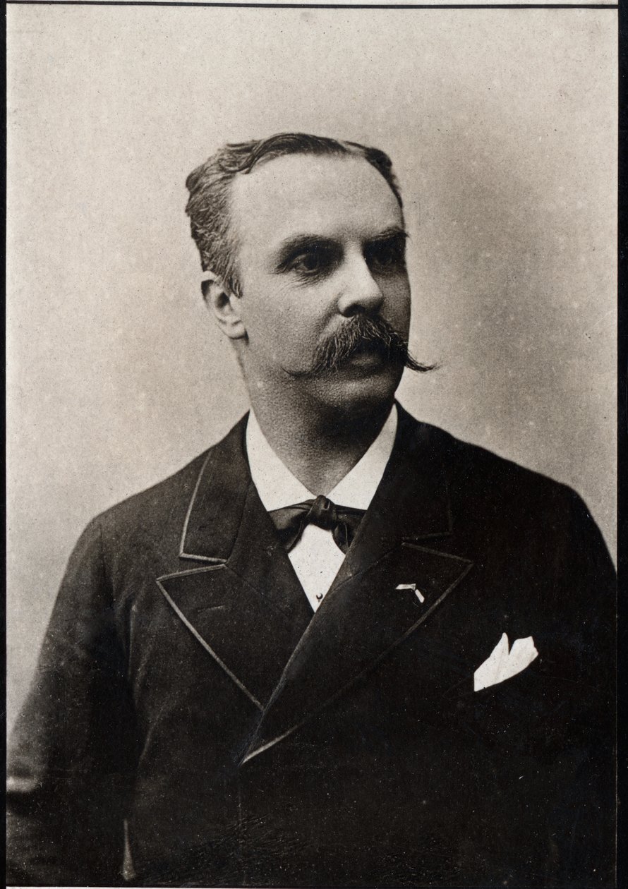フランスの政治家、ジャンカシミールペリエ（1847-1907）の肖像。 作： フランスの写真家