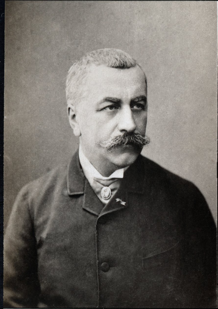 フランスの政治家、ルイ・アンドリュー（1840-1931）の肖像。 作： フランスの写真家