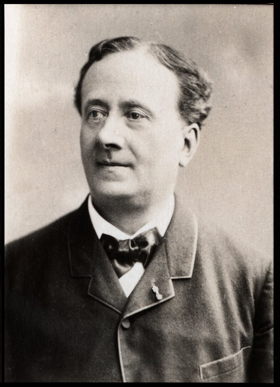 フランスの俳優、ルイ・ドローネ（1826-1903）の肖像。 作： フランスの写真家