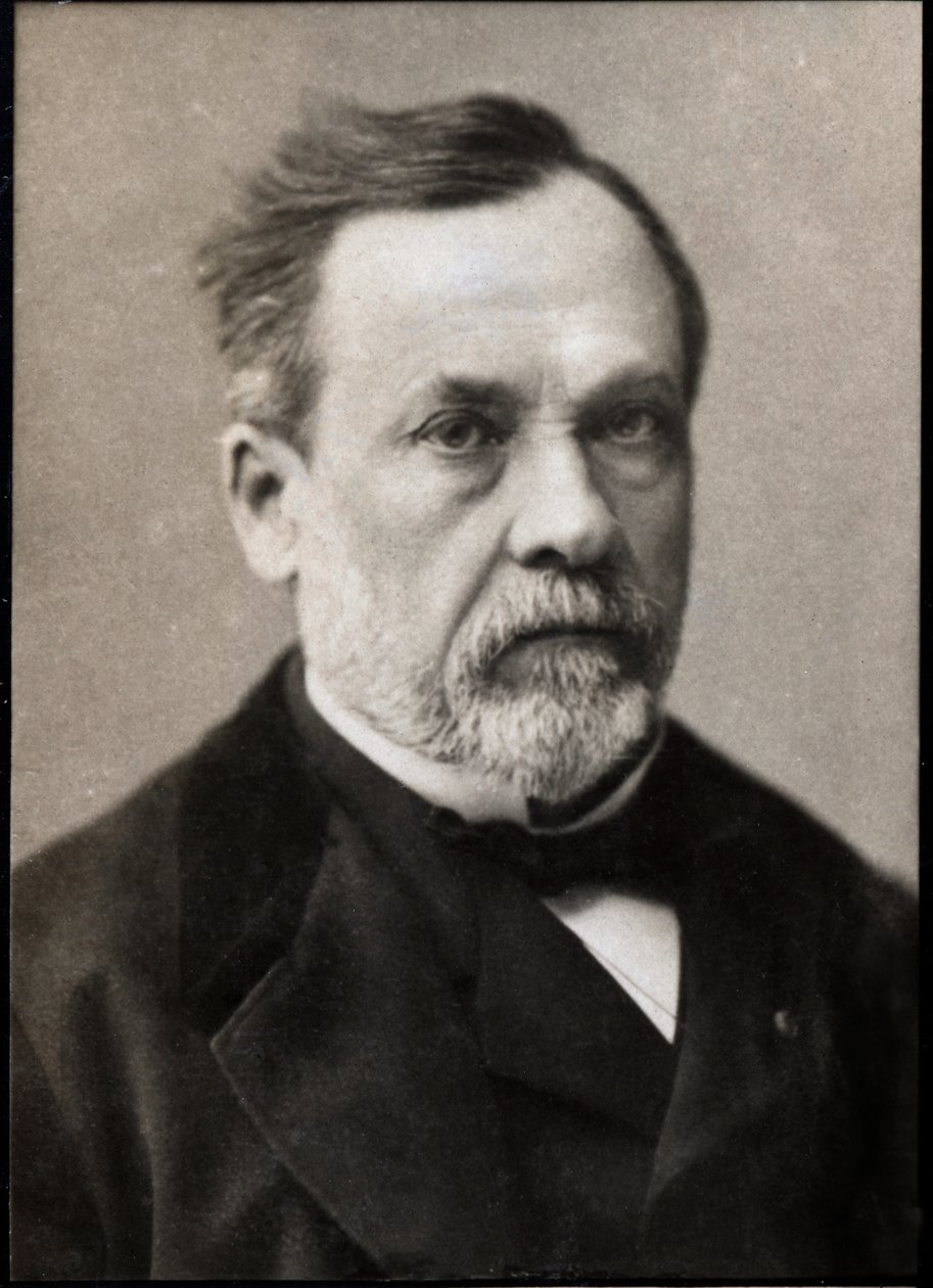 フランスの化学者で微生物学者のルイパスツール（1822-1895）の肖像。 作： フランスの写真家