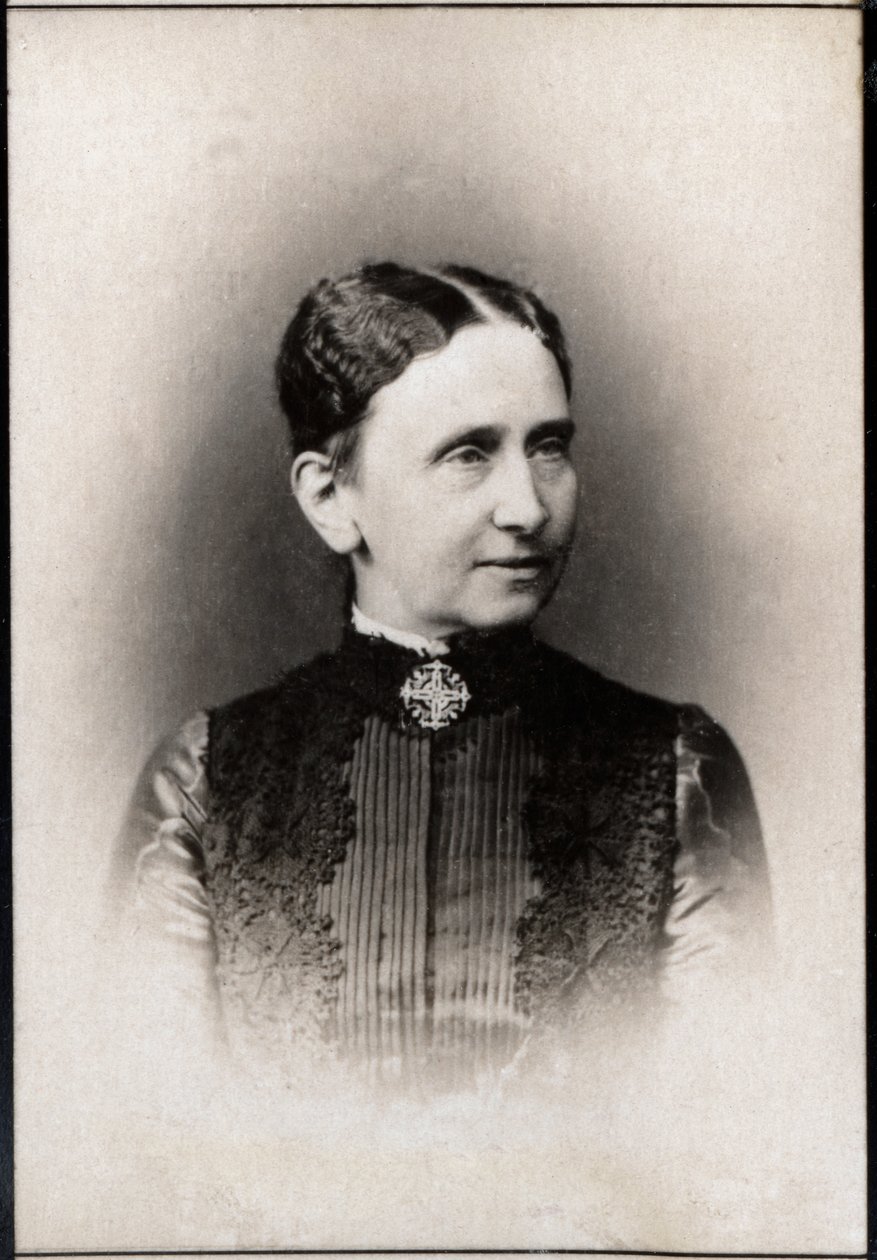 プロイセンのルイーズ王女（1838-1923）、バーデンの公爵夫人の肖像。 作： フランスの写真家