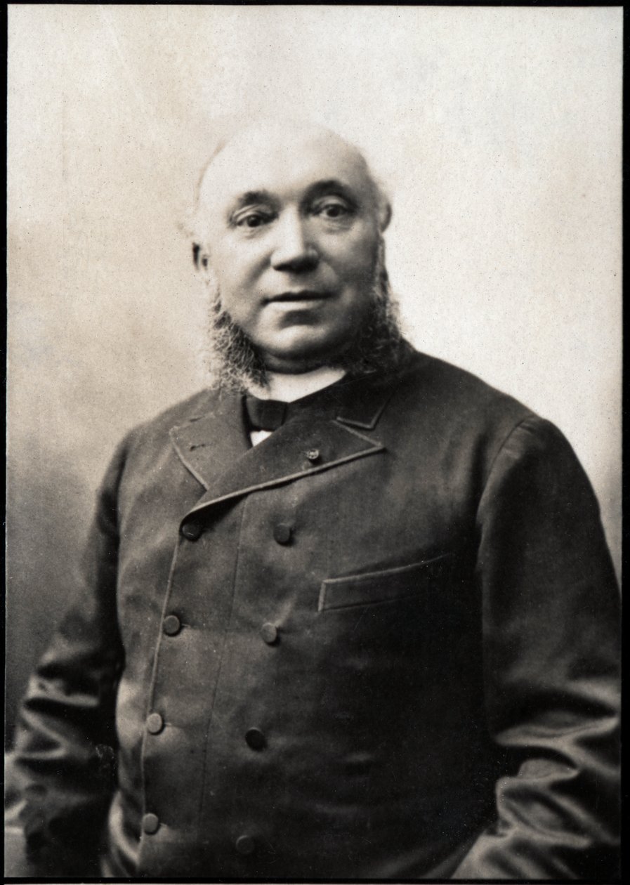 フランスの裁判官、サミュエルペリビエ（1828-1902）の肖像。 作： フランスの写真家