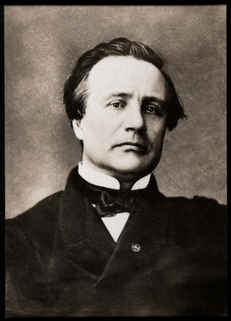 フランスの歴史家で政治家であるビクターデュルイ（1811-1894）の肖像。 作： フランスの写真家