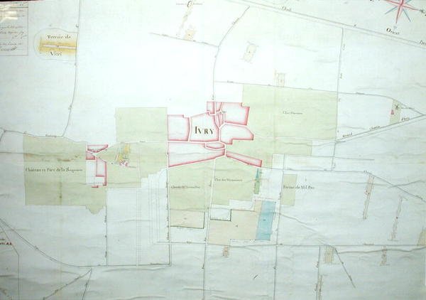 アイブリーとその周辺の地図（209564の詳細） 作： フランス語学校