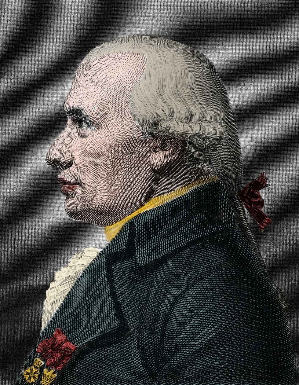 ガスパールモンジュの肖像（1746-1818）フランスの数学者であり物理学者でもあるペルーズ伯爵。 作： フランス語学校