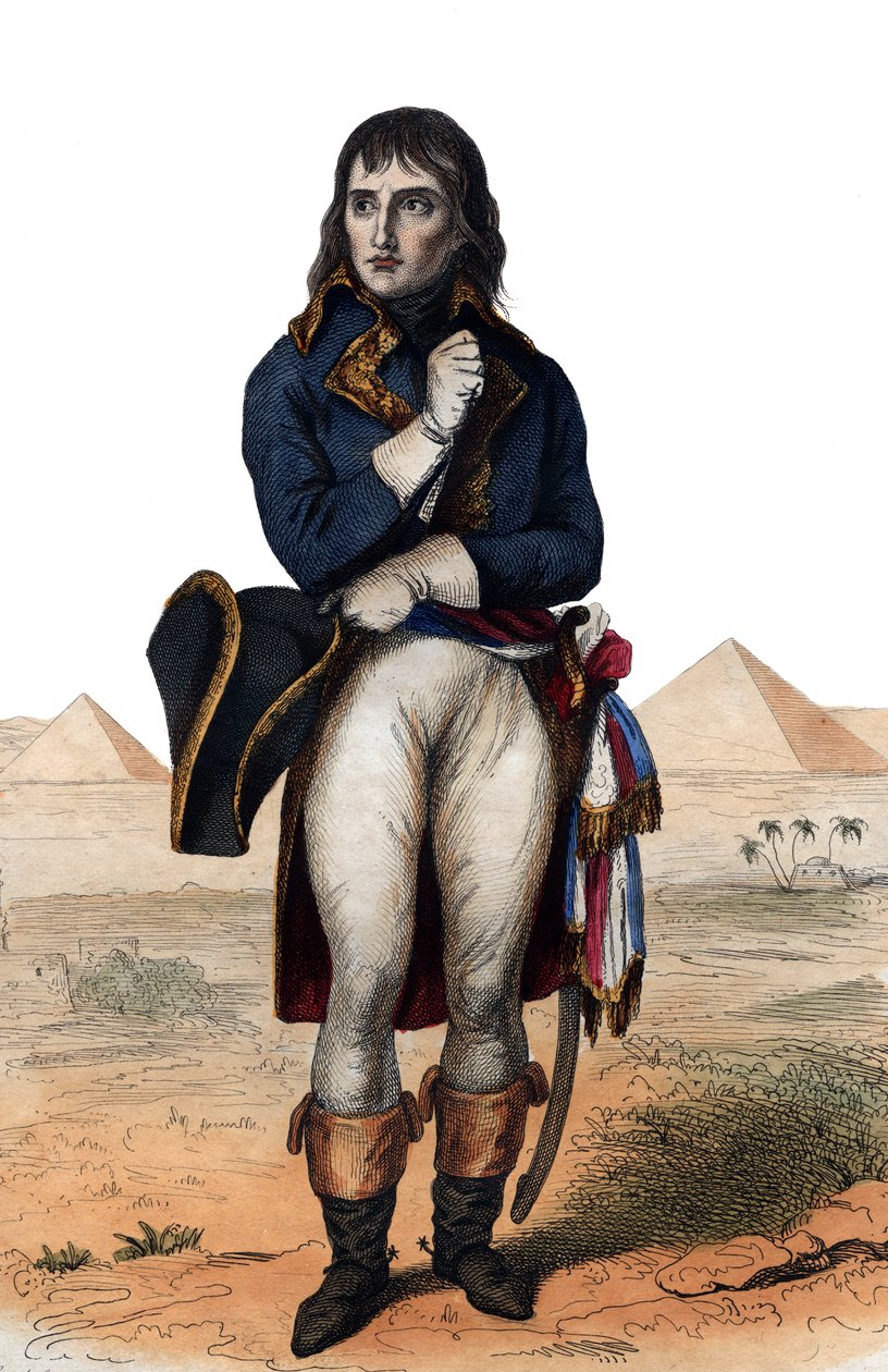 ボナパルト将軍（ナポレオンボナパルト）の肖像（1768-1821）。 作： フランス語学校
