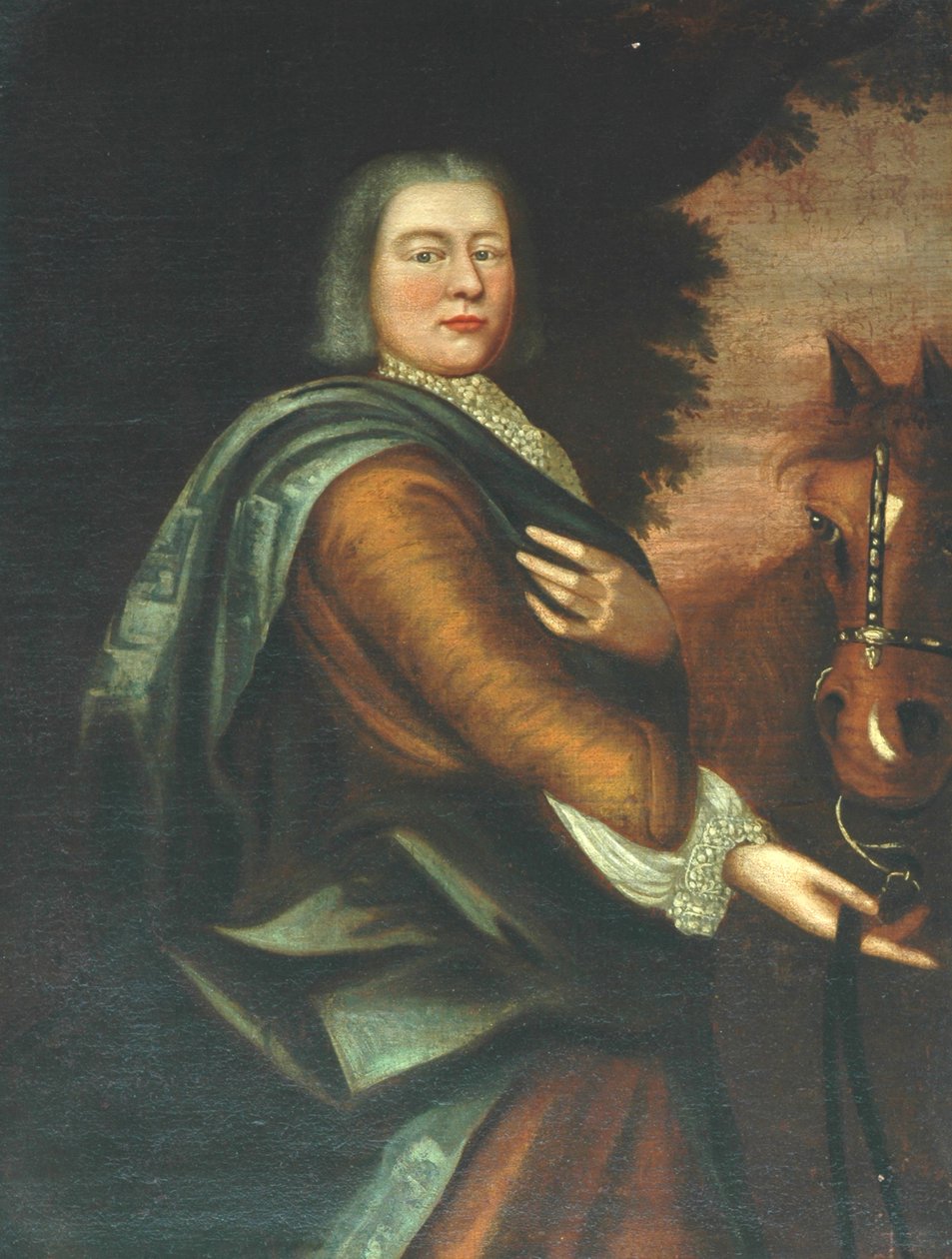 サミュエルリスター、1740年（キャンバスに油彩、ガラスなし） 作： 不明