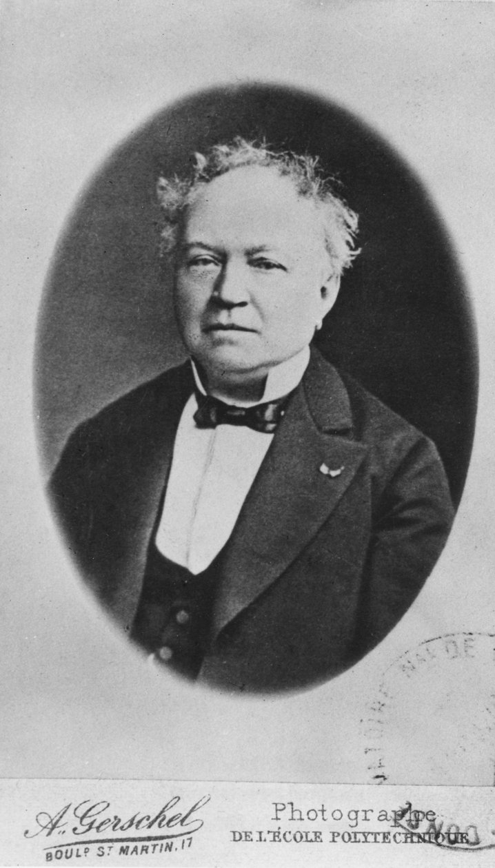 オーギュストジョセフフランソムの肖像、1860年頃 作： A.ゲルシェル