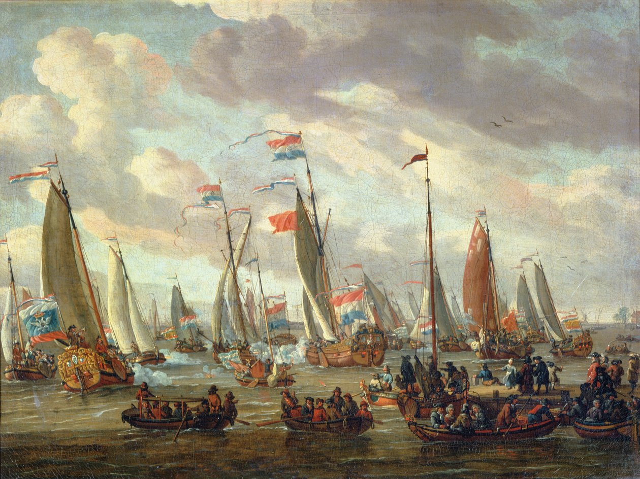 1698年1月にイギリスを訪れたピーター1世（1672-1725） 作： アブラハム・ストーク