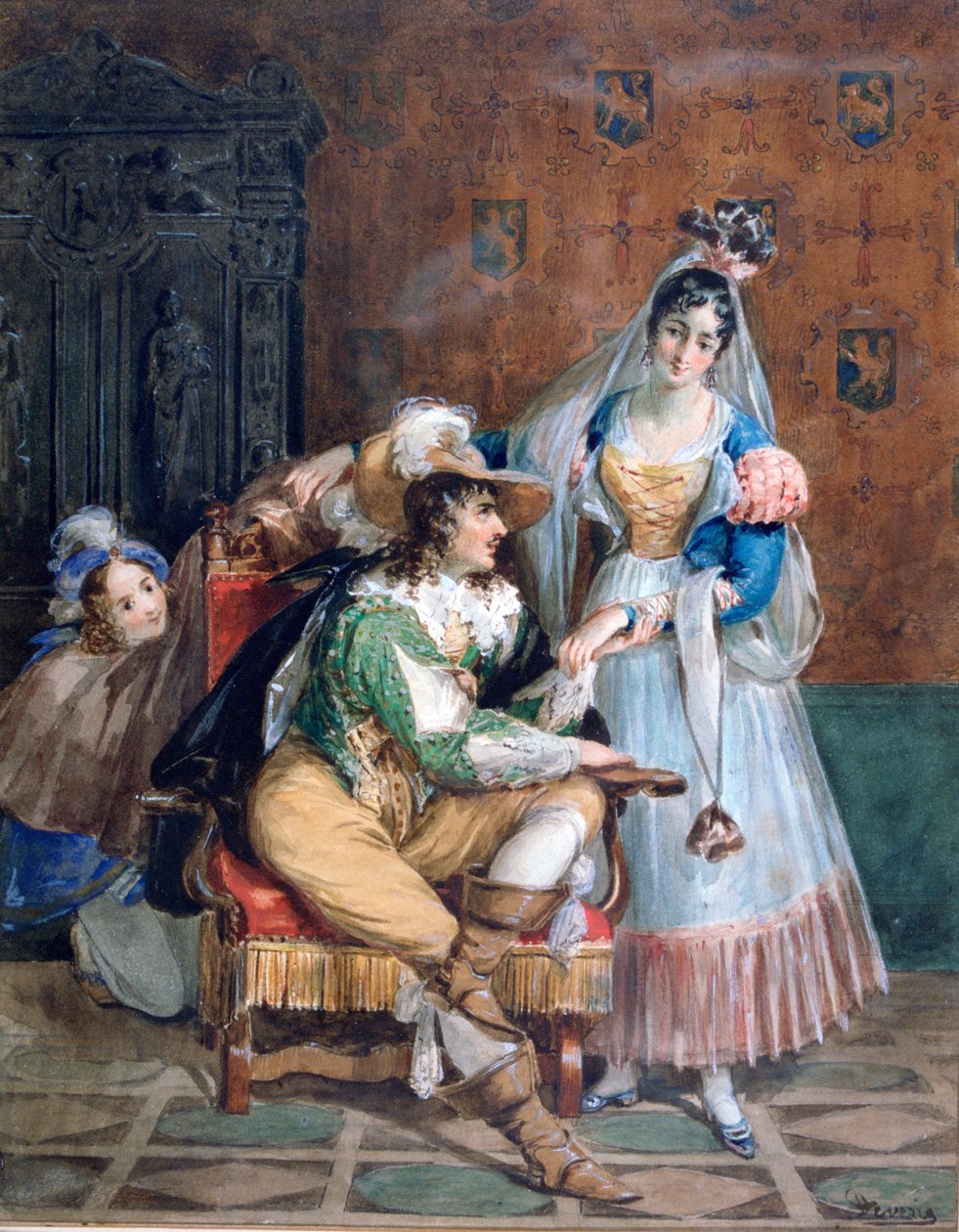 ガレント、c1820-1857 作： アキレ・デベリア