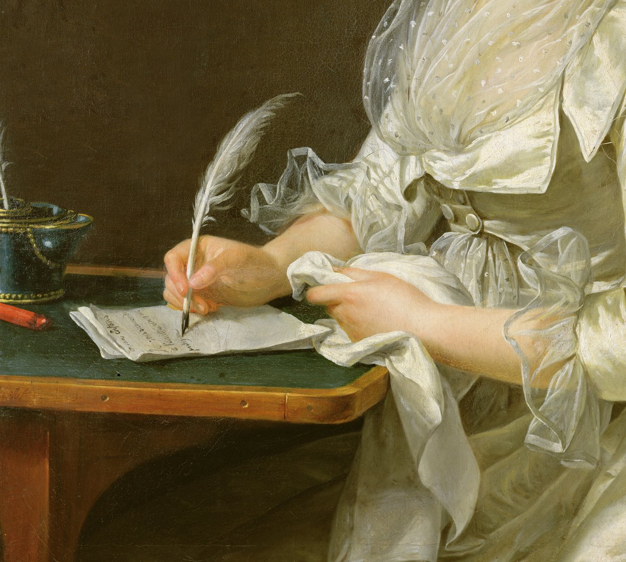 女性の肖像、1787年頃 作： アデレードラビレギヤード