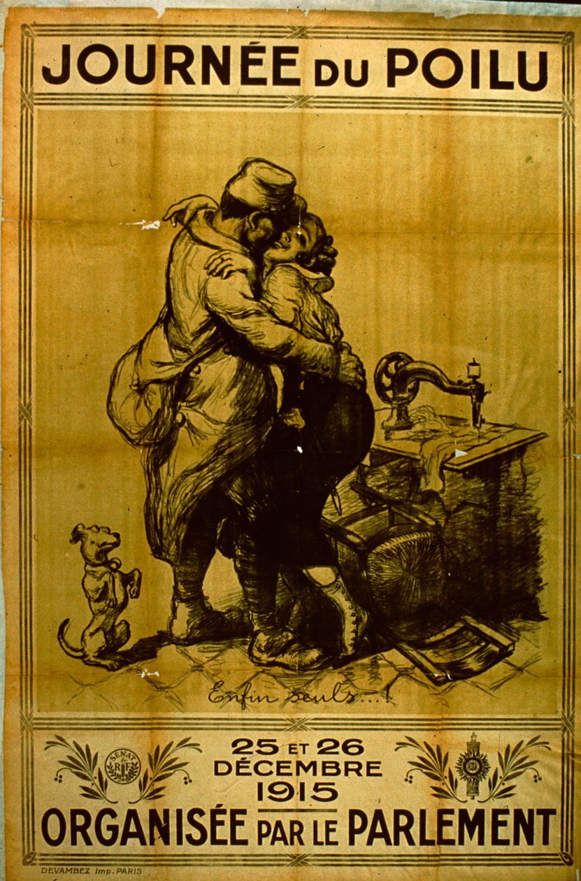 "Journee Du Poilu" 作： アドルフ・レオン・ウィレット