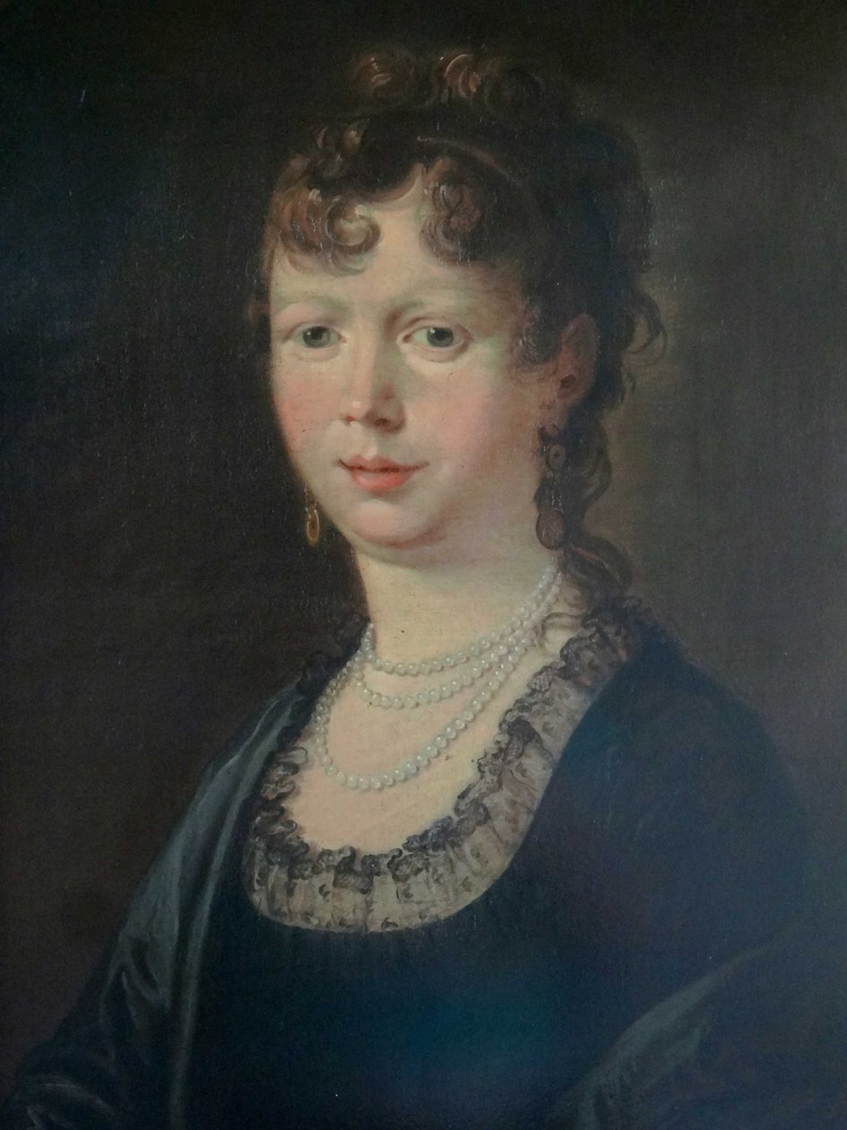 ヨハンナ・アンドレア・シャーロット・ファン・デル・ミュレン（1774-1843）の肖像 作： エイドリアン・デ・レリー