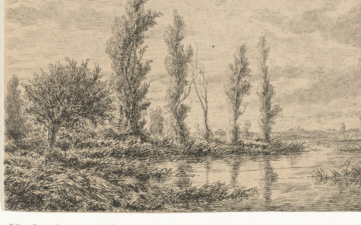 河川景観 作： Adrianus van Everdingen