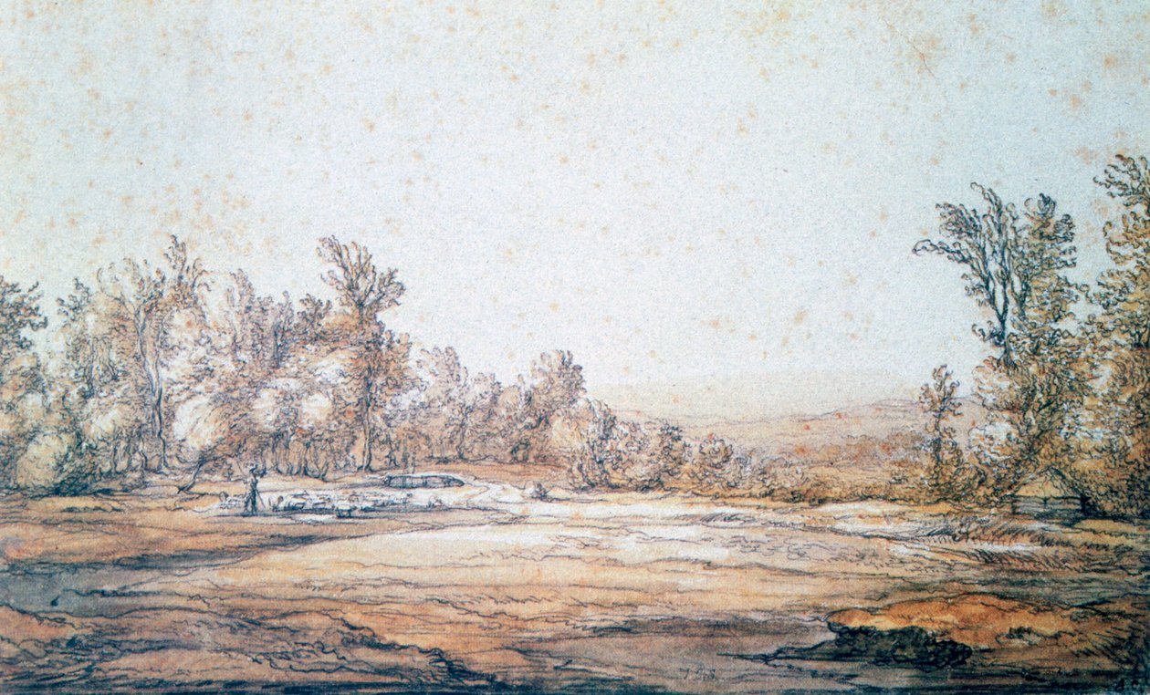 風景、1620-1691 作： アエルバート・カイプ