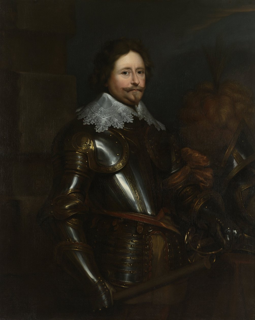 オレンジの王子、フレデリックヘンリー（1584〜1647年）の肖像 作： アンソニー・ヴァン・ダイク