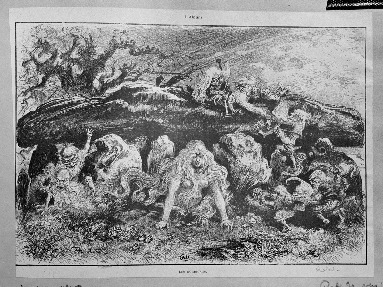 コリガン、1900年頃 作： アルバート・ロビダ
