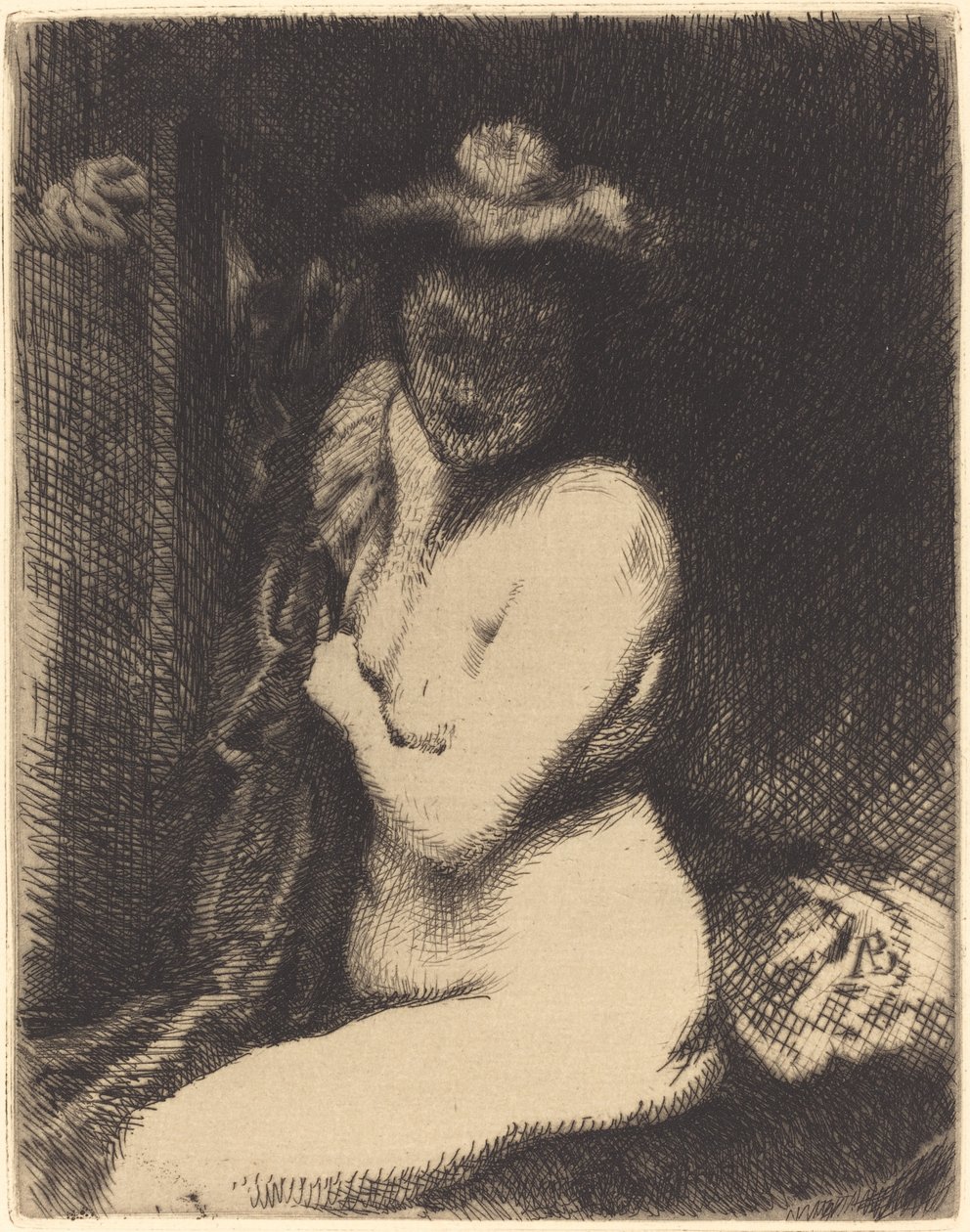 Woman at Her Toilette (ラ・トイレット) 作： アルベールベナール