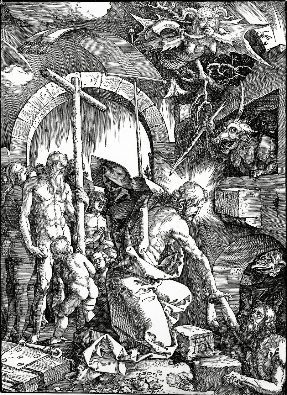 キリストのリンボへの降下、1510年 作： アルブレヒト・デューラー