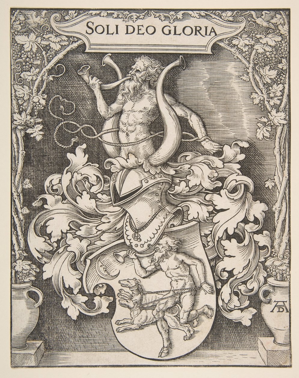 Johann Tscherte.n.d.の紋章 作： アルブレヒト・デューラー