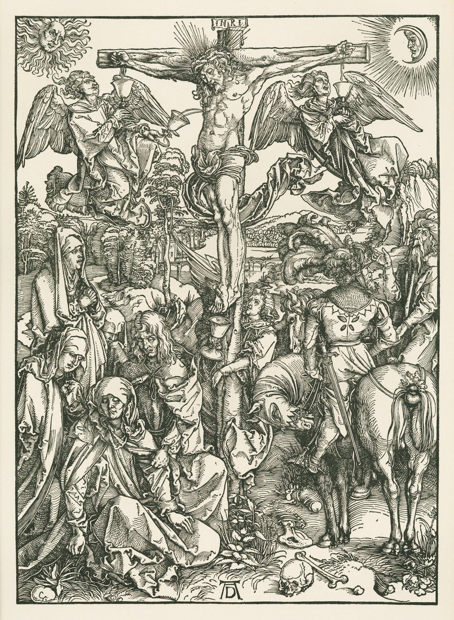 磔刑》1498年頃（木版画） 作： アルブレヒト・デューラーまたはデューラー